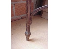 Louis Majorelle. An Art Nouveau 'D' end sidetable - Thumbnail 11
