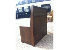 Liberty and Co. An Arts and Crafts oak settle - Thumbnail 6