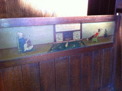 Liberty and Co. An Arts and Crafts oak settle - Thumbnail 8