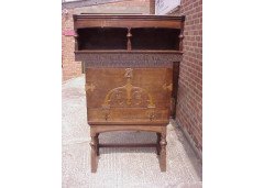 Liberty and Co. A fine Bureau bookcase. - Thumbnail 1