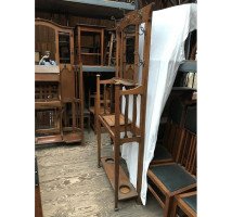 Wylie and Lochhead. a Glasgow Style Arts and Crafts Oak Hallstand - Thumbnail 3