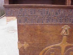 Liberty and Co. A fine Bureau bookcase. - Thumbnail 6