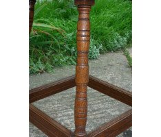 John Henry Chamberlain (attributed) for Pluknett and Steevens. A Gothic Revival side table - Thumbnail 8