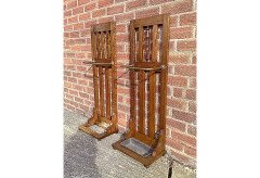 Wylie and Lochhead. Two similar Glasgow school stickstands - Thumbnail 2