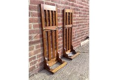 Wylie and Lochhead. Two similar Glasgow school stickstands - Thumbnail 3