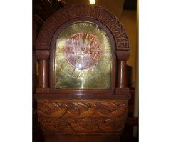 M H Baillie Scott. A stunning Arts and Crafts Grandfather Clock - Thumbnail 3