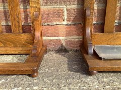 Wylie and Lochhead. Two similar Glasgow school stickstands - Thumbnail 8