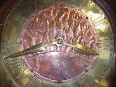 M H Baillie Scott. A stunning Arts and Crafts Grandfather Clock - Thumbnail 10
