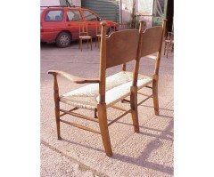 William Birch. A good William Birch Arts and Crafts oak settle - Thumbnail 3