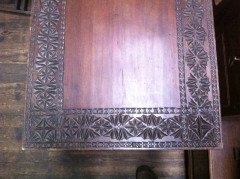 Liberty and Co. A walnut Moorish side table - Thumbnail 4