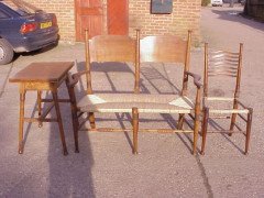 William Birch. A good William Birch Arts and Crafts oak settle - Thumbnail 5