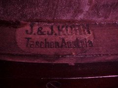 Gustav Siegel. A pair of bentwood chairs - Thumbnail 4