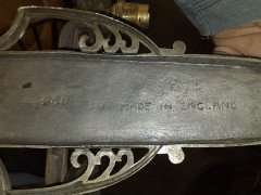 GEC. a Twin Arm Single Wall Light in the Style of Edgar Brandt - Thumbnail 5