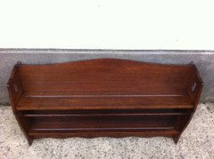 Liberty and Co. A Liberty and Co oak plate and cup rack in the style of C F A Voysey - Thumbnail 2