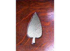 Liberty and Co. A Liberty and Co oak plate and cup rack in the style of C F A Voysey - Thumbnail 10