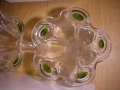 A pair of Arts and Crafts glass vase - Thumbnail 5