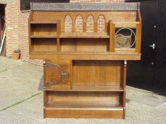 Leonard Wyburd for Liberty and Co. A rare Liberty and Co Arts and Crafts oak sideboard - Thumbnail 1