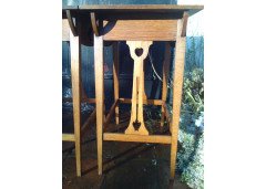 Liberty and Co. A pair of Arts and Crafts oak sidetable - Thumbnail 6