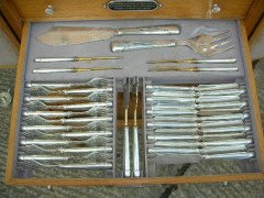WMF. A stunning silver plated cutlery set totally complete consisting of a 156 pieces in mint original condition - Thumbnail 18