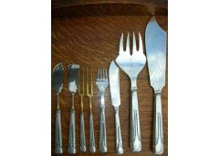 WMF. A stunning silver plated cutlery set totally complete consisting of a 156 pieces in mint original condition - Thumbnail 21