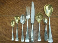 WMF. A stunning silver plated cutlery set totally complete consisting of a 156 pieces in mint original condition - Thumbnail 22