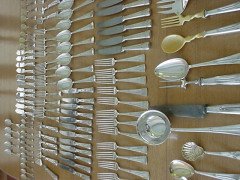 WMF. A stunning silver plated cutlery set totally complete consisting of a 156 pieces in mint original condition - Thumbnail 24