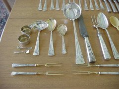 WMF. A stunning silver plated cutlery set totally complete consisting of a 156 pieces in mint original condition - Thumbnail 26