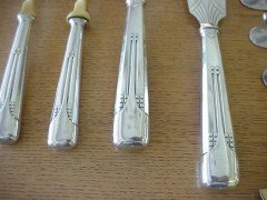 WMF. A stunning silver plated cutlery set totally complete consisting of a 156 pieces in mint original condition - Thumbnail 27