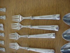 WMF. A stunning silver plated cutlery set totally complete consisting of a 156 pieces in mint original condition - Thumbnail 31