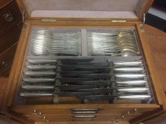 WMF. A stunning silver plated cutlery set totally complete consisting of a 156 pieces in mint original condition - Thumbnail 43