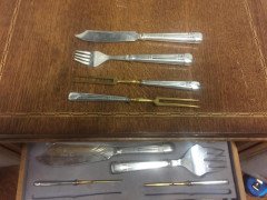 WMF. A stunning silver plated cutlery set totally complete consisting of a 156 pieces in mint original condition - Thumbnail 48