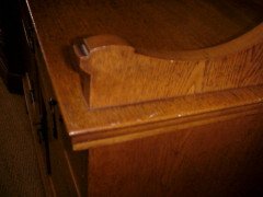 Liberty and Co. a Small 1/4 Sawn Oak Arts and Crafts Sideboard - Thumbnail 4