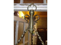 A Good Quality Gothic Revival Brass Ceiling Light - Thumbnail 3