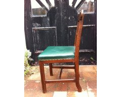 A W N Pugin for Gillows. A good pair of Gothic Revival oak sidechairs  - Thumbnail 10