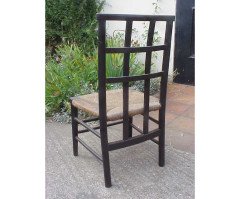Liberty and Co. A little rush seated lattice back childs armchair - Thumbnail 7