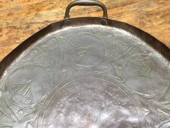 John Pearson. A good quality early copper tray - Thumbnail 2