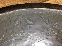 John Pearson. A good quality early copper tray - Thumbnail 3