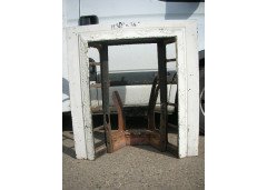 A late Victorian or early Edwardian fire insert requiring a set of ten tiles for the sides - Thumbnail 1