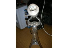 A S Dixon for Birmingham Guild of Handicraft. A Birmingham Guild of Handicraft silver plated table lamp - Thumbnail 3