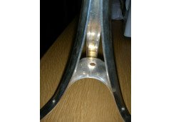 A S Dixon for Birmingham Guild of Handicraft. A Birmingham Guild of Handicraft silver plated table lamp - Thumbnail 4