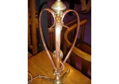 WAS Benson. A rare Arts and Crafts adjustable table/desk lamp - Thumbnail 2