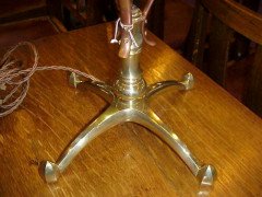 WAS Benson. A rare Arts and Crafts adjustable table/desk lamp - Thumbnail 3
