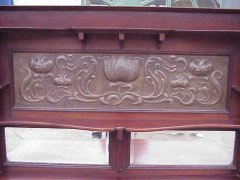 Shapland and Petter. an Exceptional Quality Arts and Crafts Mahogany Sideboard - Thumbnail 5