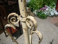 Birmingham Guild of Handicraft. A Very Stylish Hand Wrought Iron Standard Lamp - Thumbnail 4