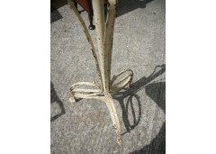 Birmingham Guild of Handicraft. A Very Stylish Hand Wrought Iron Standard Lamp - Thumbnail 5