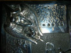 Miss M. Lilian Simpson for The Art Union of London. An Album/sketch book with a silver plated cover - Thumbnail 2
