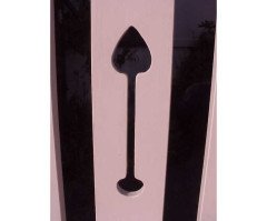 C R Mackintosh (style of). A white painted armchair - Thumbnail 5