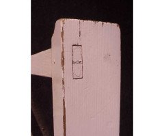C R Mackintosh (style of). A white painted armchair - Thumbnail 10