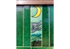 Harris Lebus retailed by Liberty and Co. An Arts and Crafts oak washstand - Thumbnail 7