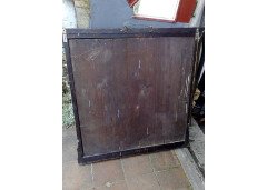 A stunning Arts and Crafts oak-framed copper mirror  - Thumbnail 7
